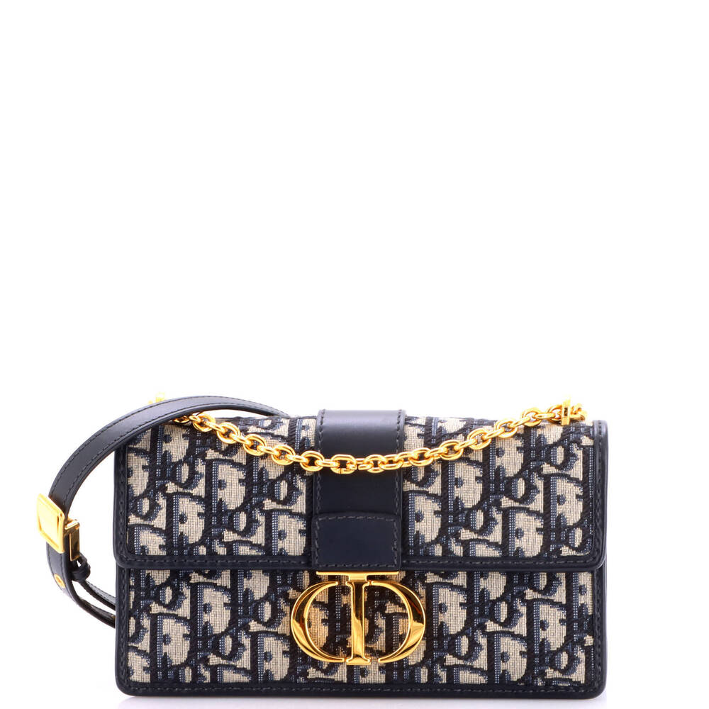 Christian Dior East West 30 Montaigne Chain Flap Bag